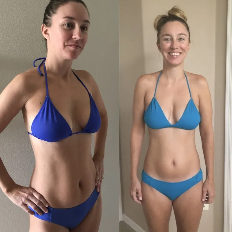 Christina before and after transformation