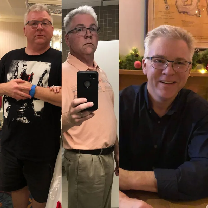 Jack before and after transformation