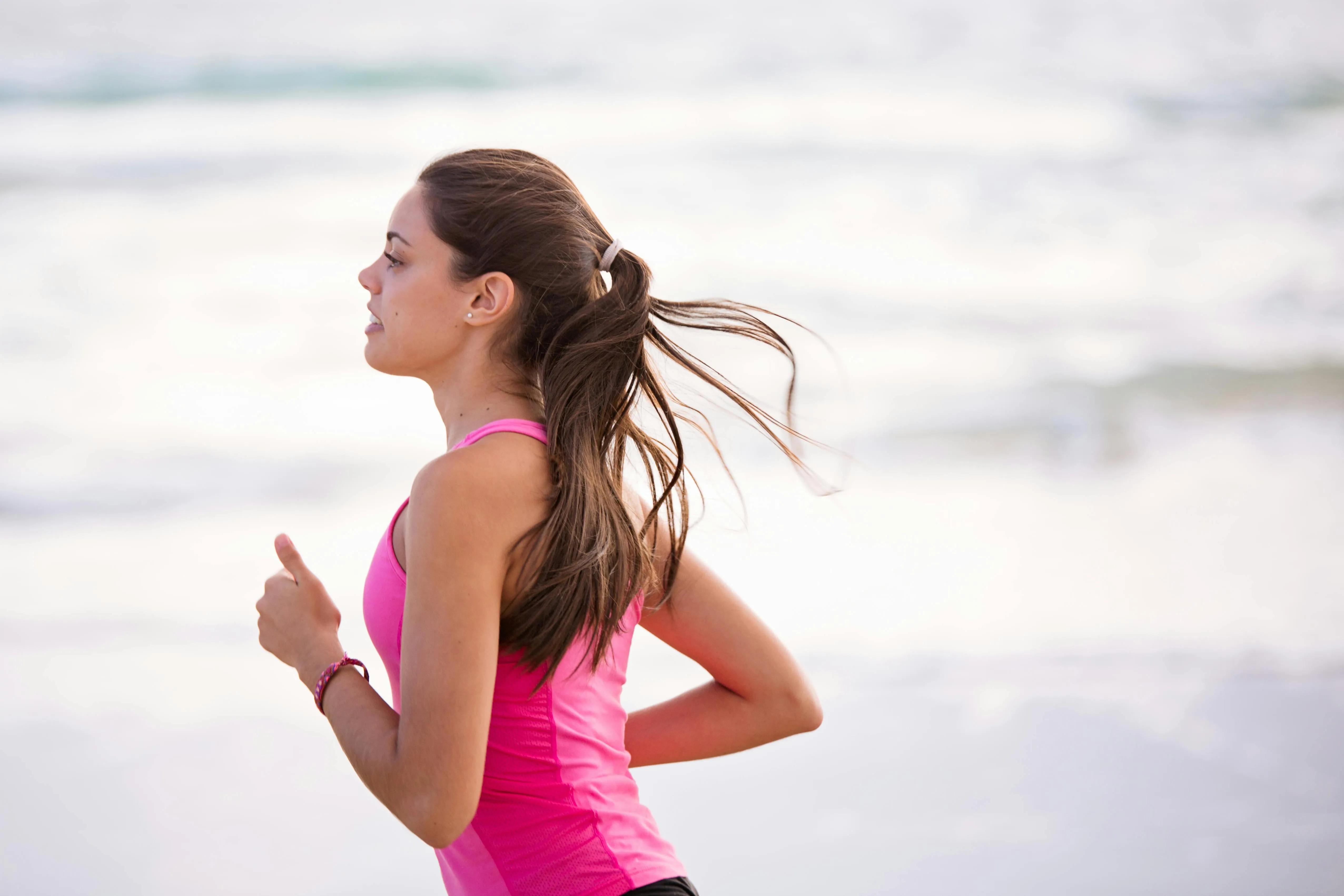 Woman running